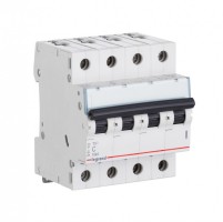 Legrand TX3 Автоматический выключатель 4P 6A (B) 6000 404011 фото