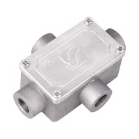 DKC Коробка ответвительная алюминиевая, 4 ввода, М32х1,5 ,IP55, 146х81х57мм 6430-32A фото