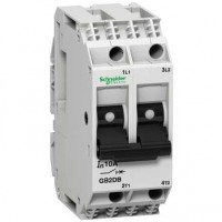 Schneider Electric GV2 Автоматический выключатель с комбинированным расцепителем 2P 6А GB2DB14 фото