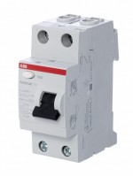 ABB FH202AC УЗО 2Р 25А 100mA (AC) 2CSF202006R2250 фото
