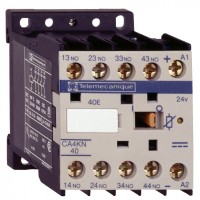 Schneider Electric Промежуточное реле 2НО+2НЗ, цепь управления 24В постоянного тока винтовой зажим CA4KN22BW3 фото