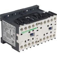 Schneider Electric Contactors K Контактор реверсивный 3P, 6А, НЗ, 24В 50/60 Гц, мех.блокировка, зажим под винт LC2K0601B7 фото