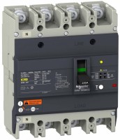 Schneider Electric EasyPact EZC Автоматический выключатель с дифференциальной защитой 25кA 415В 4P3Т 100A EZCV250N4100 фото