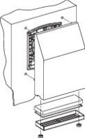 Schneider Electric Набор IP55 125х125 ЭМС RAL 7035 NSYCAP125LE фото