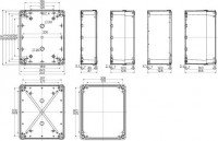 Schneider Electric Thalassa Корпус шкафа пластик 241х291х88, IP66 возможно расширение (NSYTBP29248) NSYTBP29248 фото