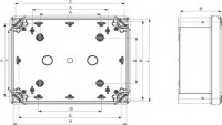 Schneider Electric Thalassa Корпус шкафа пластик 121х192х105, IP66 возможно расширение (NSYTBP191210H) NSYTBP191210H фото