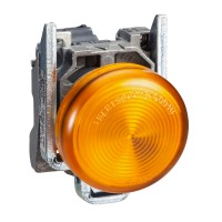 Schneider Electric XB4 Лампа сигнальная 22мм 24В желтая ATEX XB4BVB5EX фото