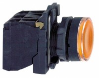 Schneider Electric Кнопка 22мм до 350В желтая с подсветкой XB5AW3565 фото