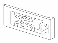 Schneider Electric Зажимы для крепления на панели (12шт.) (TM172AP12PM) TM172AP12PM фото