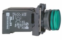 Schneider Electric XB5 Лампа сигнальная зеленая 22мм до 230В XB5AV43 фото