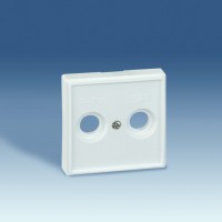 Simon 27 Scudo Белая Накладка на механизм телевизионной розетки 2705097-030 фото
