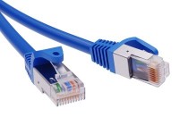 DKC Патч-корд экранированный CAT5E F/UTP 4х2, LSZH, синий, 5.0м RN5EFU4550BL фото