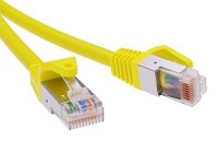 DKC Патч-корд экранированный CAT6 F/UTP 4х2, LSZH, желтый, 1.0м RN6FU4510YL фото