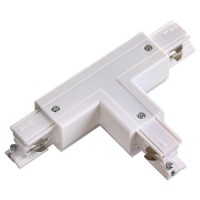 Novotech 135056 NT19 013 белый Соединитель "T" левый внешний с токопроводом для трехфазного шинопровода IP20 135056 фото