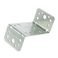 Tech-Krep Уголок крепежный Z-образный 45х90х45х65х2 мм, оцинк. - накл. 124398 фото