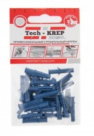 Tech-Krep Дюбель распорный Чапай 5х30 шипы+усы (полипропилен) (35 шт) - пакет 111127 фото