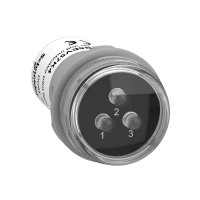 Schneider Electric Лампа сигнальная, 3-хфазн., к-з-ж LED, 400В XB5EV57K4 фото