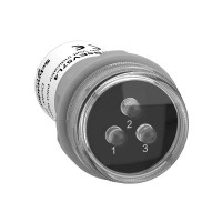Schneider Electric Лампа сигнальная, 3-хфазн., белый LED, 400В XB5EV57L4 фото
