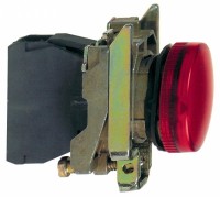 Schneider Electric XB4 Лампа сигнальная 22мм, красная XB4BV64 фото