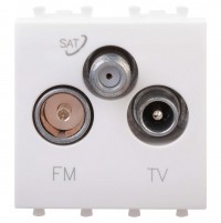 DKC Розетка TV-FM-SAT модульная, 