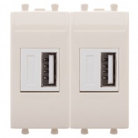 DKC USB зарядное устройство модульное, 