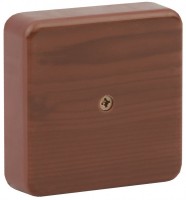 ЭРА BS-O-75-75-20 Коробка распаячная 75х75х20 (без клеммы) дуб IP40 Б0031180 фото