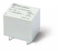 Finder Миниатюрное электромеханическое реле; монтаж на печатную плату; формат 
