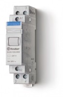 Finder Модульный контактор; 2NO 20А; контакты AgSnO2; катушка 230В АС; ширина 17.5мм; степень защиты IP20; опции: нет 222282304000 фото