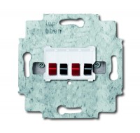 ABB BJE Мех Бел Аудиорозетка 2-ая (накладки 1766-хх и 2539-21х) 2CKA000230A0464 фото