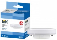 IEK Лампа LED T75 таблетка 6Вт 230В 6500К GX53 IEK LLE-T80-6-230-65-GX53 фото