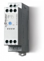 Finder Таймер модульный 1-функциональный (BI); питание 24…240В АС/DC; 2CO 8A; ширина 22.5мм; регулировка времени 0.05с…180c; степень защиты IP20 836202400000 фото