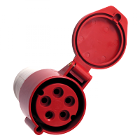 EKF PROxima Розетка переносная 235 3Р+РЕ+N 63А 380В IP67 ps-235-63-380 фото