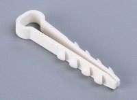 Дюбель-хомут(нейлон) ДХП 10-5 (б) (100шт.) (Fortisflex) 59235 фото