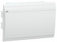 IEK PRIME Корпус пластиковый встраиваемый ЩРВ-П-12 белый/белая дверь IP41 MKP82-V-12-WD-41-10 фото