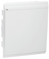 IEK PRIME Корпус пластиковый встраиваемый ЩРВ-П-24 белый/белая дверь IP41 MKP82-V-24-WD-41-10 фото
