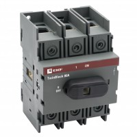 EKF PROxima Рубильник 80A 3P c рукояткой управления для прямой установки TwinBlock tb-80-3p-f фото