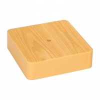EKF PROxima Коробка разветвительная KMP-030-032 (100х100х28) светлое дерево plc-kmr-030-032-s фото