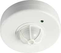 Jazzway Датчик движения PMS-IR 024 1200Вт 360° 2-6м WH IP20 .5012974 фото