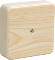 IEK Коробка распаячная КМ для о/п 104х104х44мм сосна UKO10-100-100-044-K34-E фото