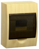 IEK KREPTA 3 Корпус пластиковый ЩРН-П-6  IP41 сосна откр.монтаж MKP12-N-06-41-K34 фото
