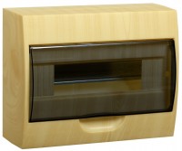 IEK KREPTA 3 Корпус пластиковый ЩРН-П-12  IP41 сосна откр.монтаж MKP12-N-12-41-K34 фото