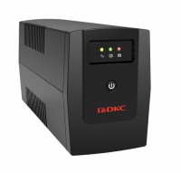 DKC Линейно-интерактивный ИБП ДКС серии Info, 600 ВА/360 Вт, 1/1, 2xSchuko,1x7Aч INFO600S фото