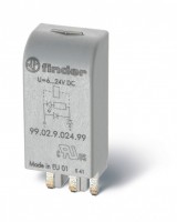 Finder Модуль защиты; диод (+ A2); 6...220В DC 9902200000 фото