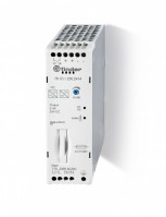 Finder Импульсный источник питания; вход 110...250В AC/DC; выход 24В DC, 130Вт; Компенсация реактивной мощности; ширина 30мм; степень защиты IP20 781D12302414 фото