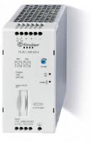 Finder Импульсный источник питания; вход 110...250В AC/DC; выход 24В DC, 240Вт; Компенсация реактивной мощности; ширина 60мм; опция: доп.контакт Предт 782E12302415 фото