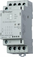 Finder Интерфейсный модуль, электромеханическое реле; 2CO 8A; контакты AgNi; питание 24В AC/DC; категория защиты IP20; безвинтовые клеммы (пружинный з 223400241620 фото