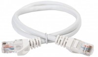 IEK ITK Коммутационный шнур кат. 6 UTP LSZH 3м белый PC08-C6UL-3M фото