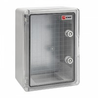 EKF PROxima Щит пластиковый с монтажной платой прозр. дверь 600х400х200 мм IP65 PBT65MP008 фото