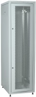 IEK LINEA E ITK Шкаф LINEA E 42U 600х800мм двери 2шт перф. и метал. сер. LE35-42U68-PM фото