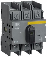 IEK KARAT Выключатель-разъединитель модульный ВРМ-2 3P 63А MVR20-3-063 фото
